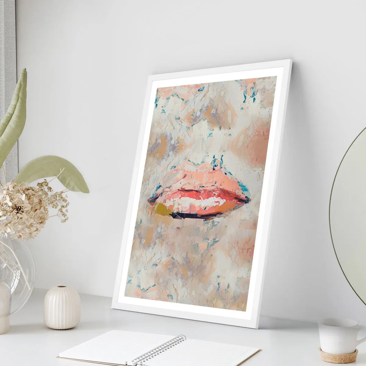 Poszter fekete keretben - Felébreszti az érzékeket - 30x40 cm