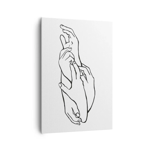 Vászonkép - Jó érintés - 70x100 cm