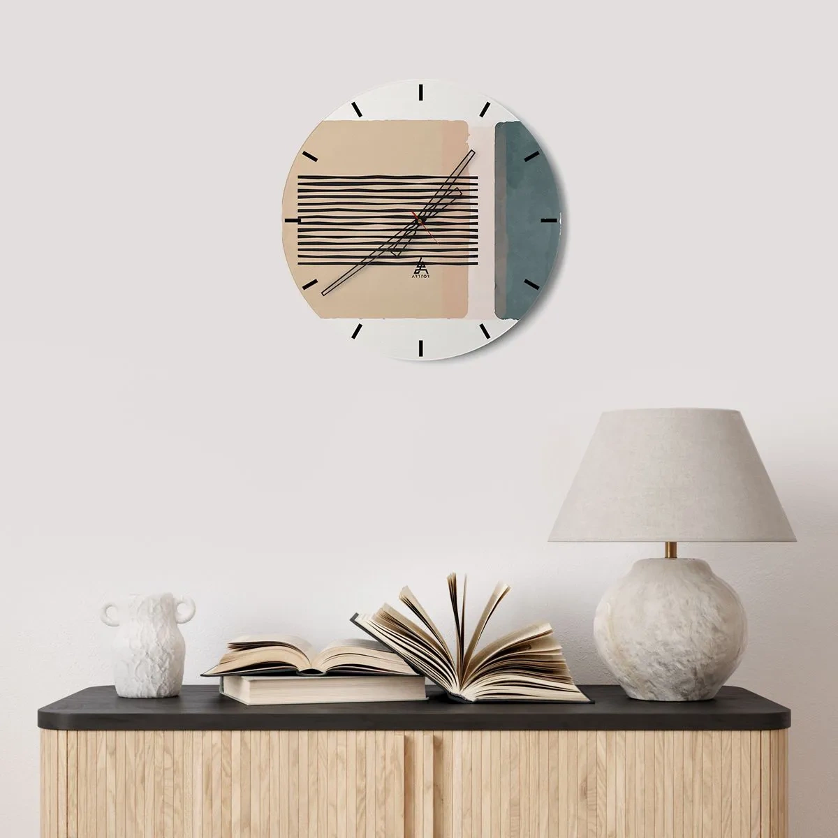 Falióra, Óra - Minden rendben - 40x40 cm