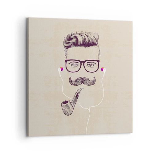 Vászonkép - Egy igazi férfi? - 60x60 cm