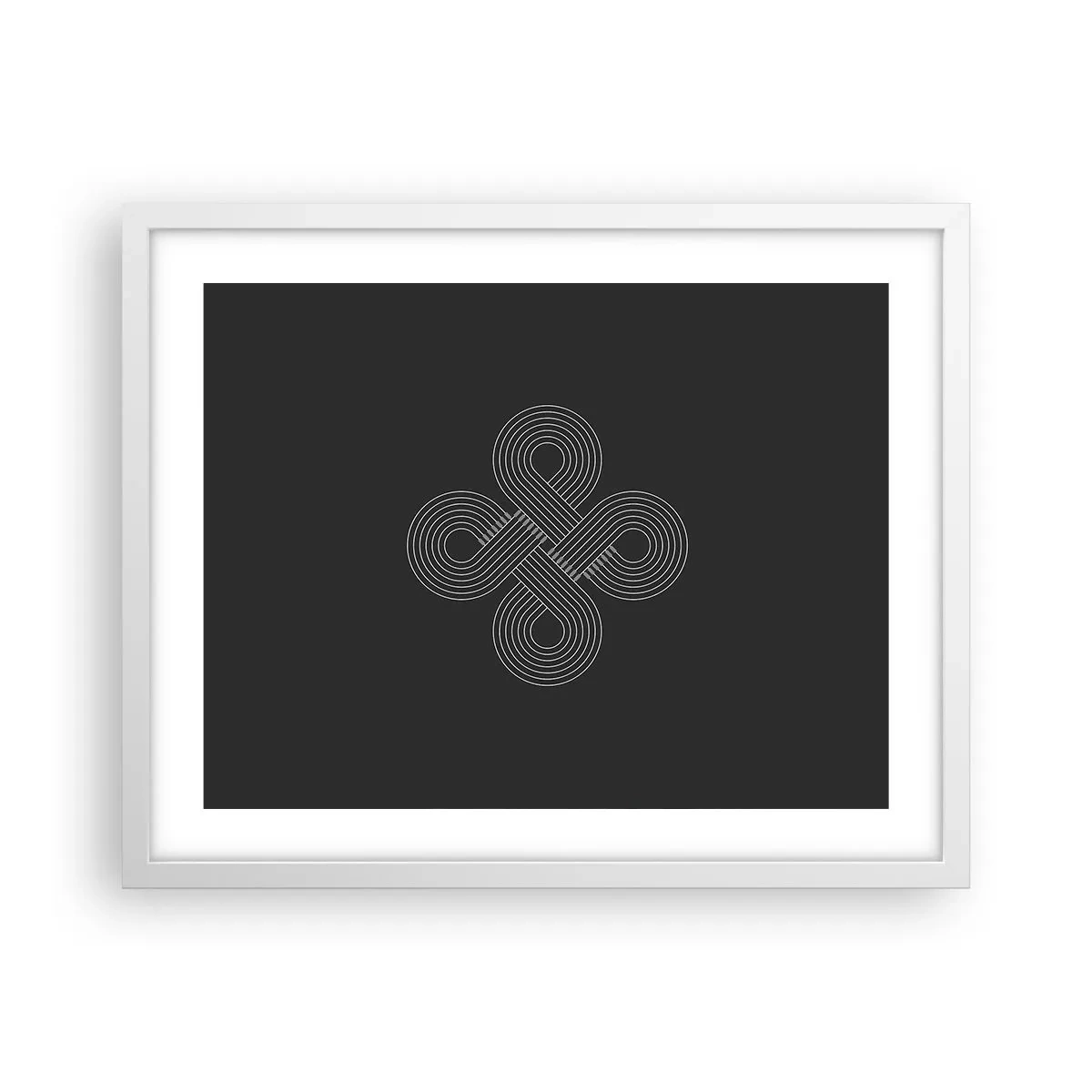 Poszter fekete keretben - Kelta szellemben - 50x40 cm