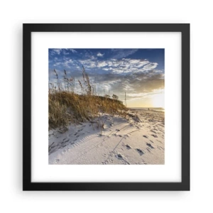 Poszter fehér keretben - Meghívás egy sétára - 30x30 cm