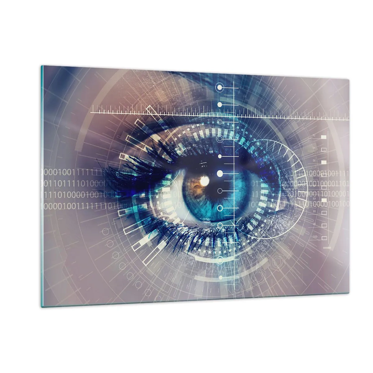 Üveg kép - Azt hiszed, hogy ismersz - 120x80 cm