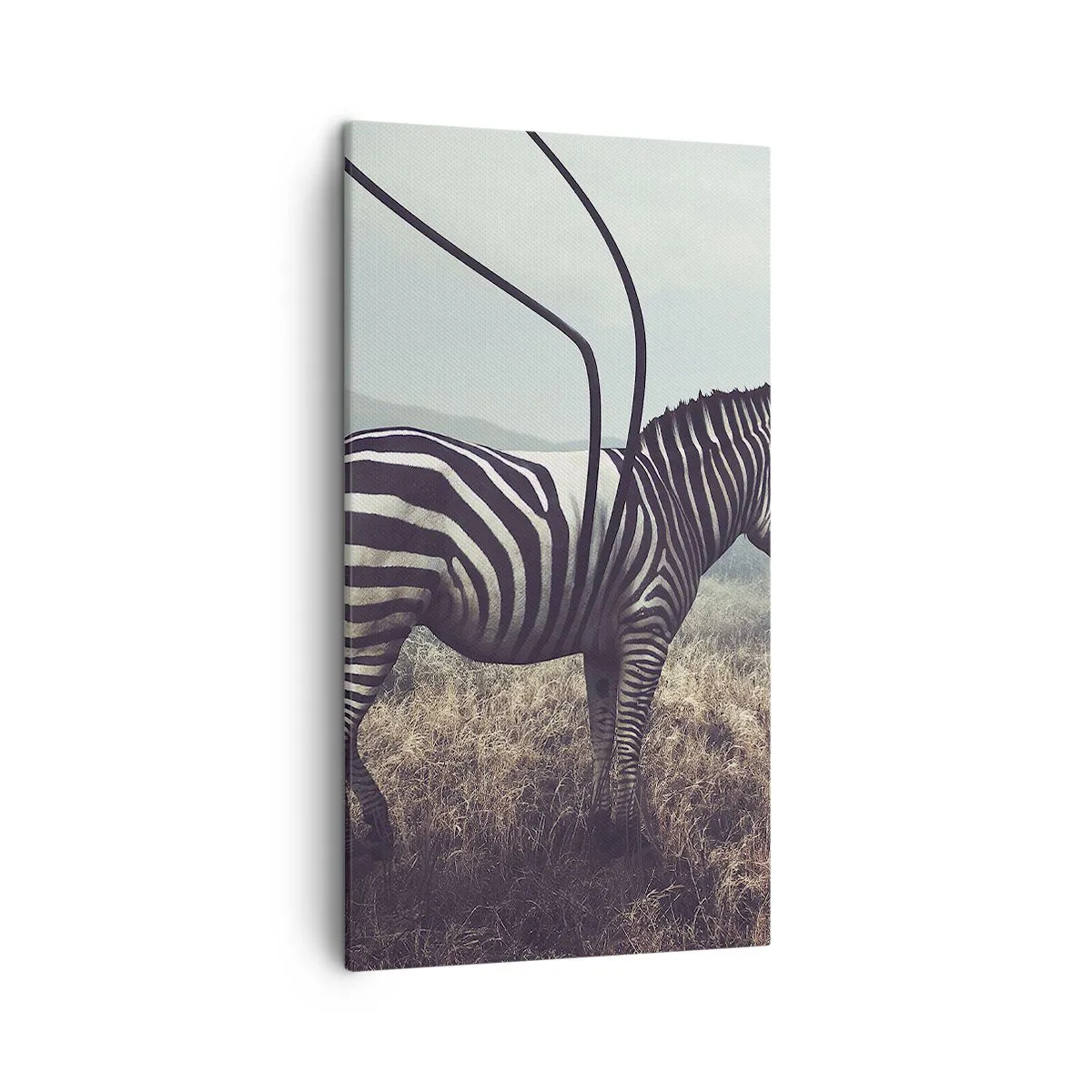 Vászonkép - Figyelem! Hiba - 45x80 cm