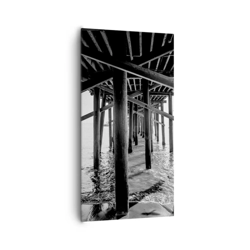 Vászonkép - Tengerparti rejtekhely - 65x120 cm