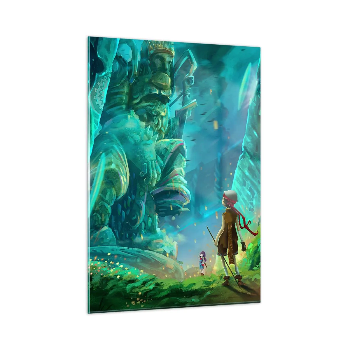 Üveg kép - A nagy mesekönyvből - 50x70 cm