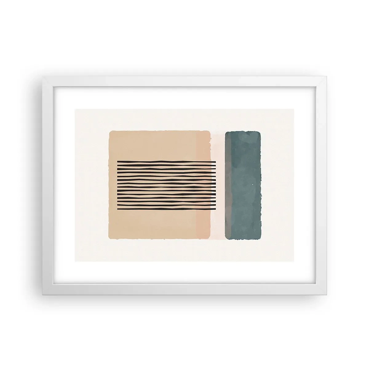 Poszter fekete keretben - Minden rendben - 40x30 cm