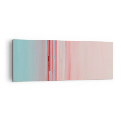 Vászonkép - Absztrakció hajnalban - 140x50 cm