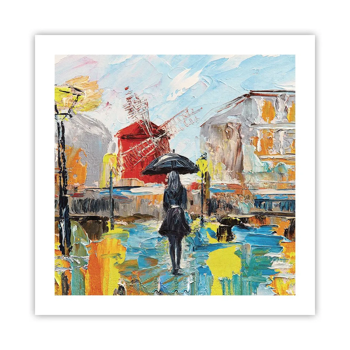 Poszter - Párizsi legendák - 50x50 cm