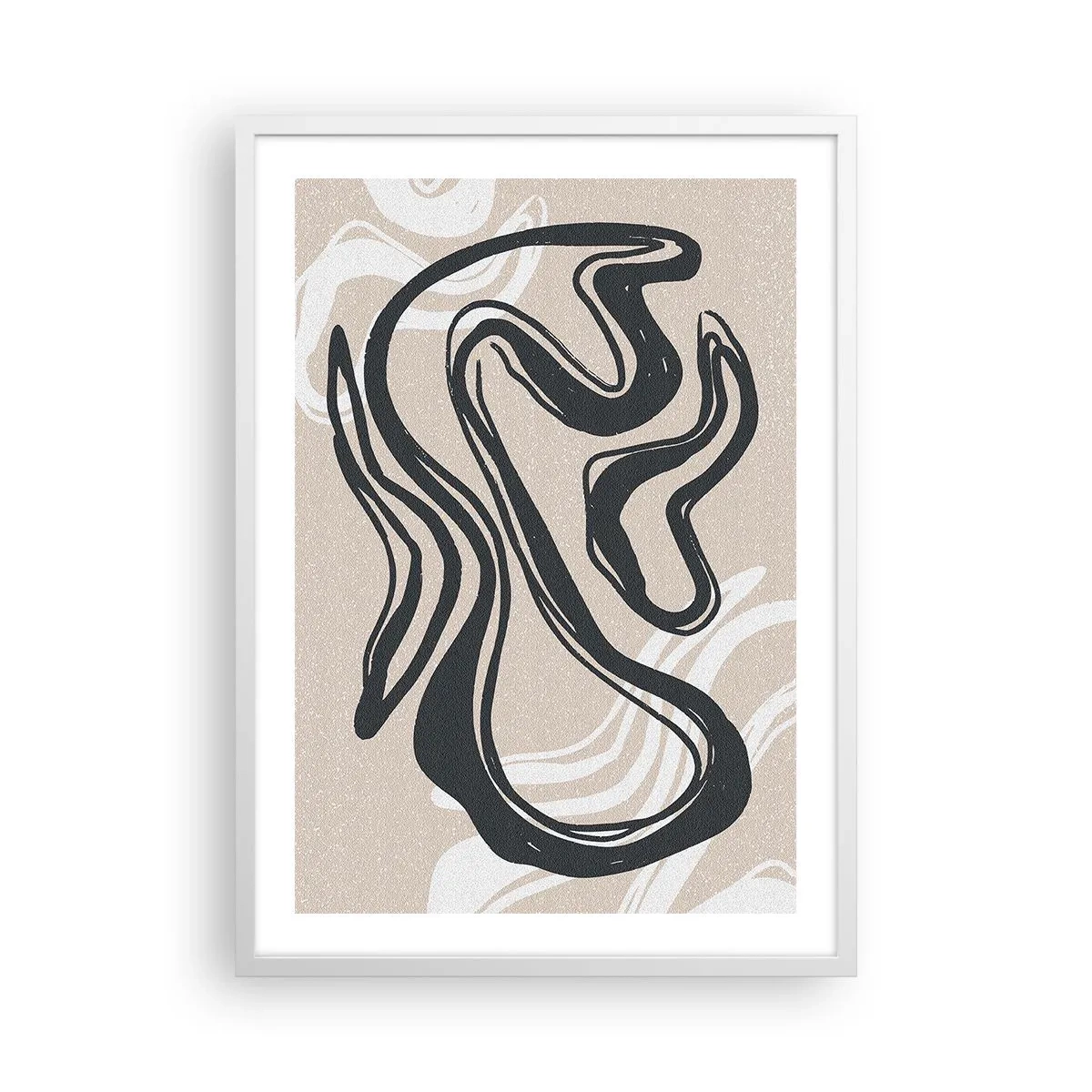 Poszter fekete keretben - Megsokszorozott kifejezés - 50x70 cm