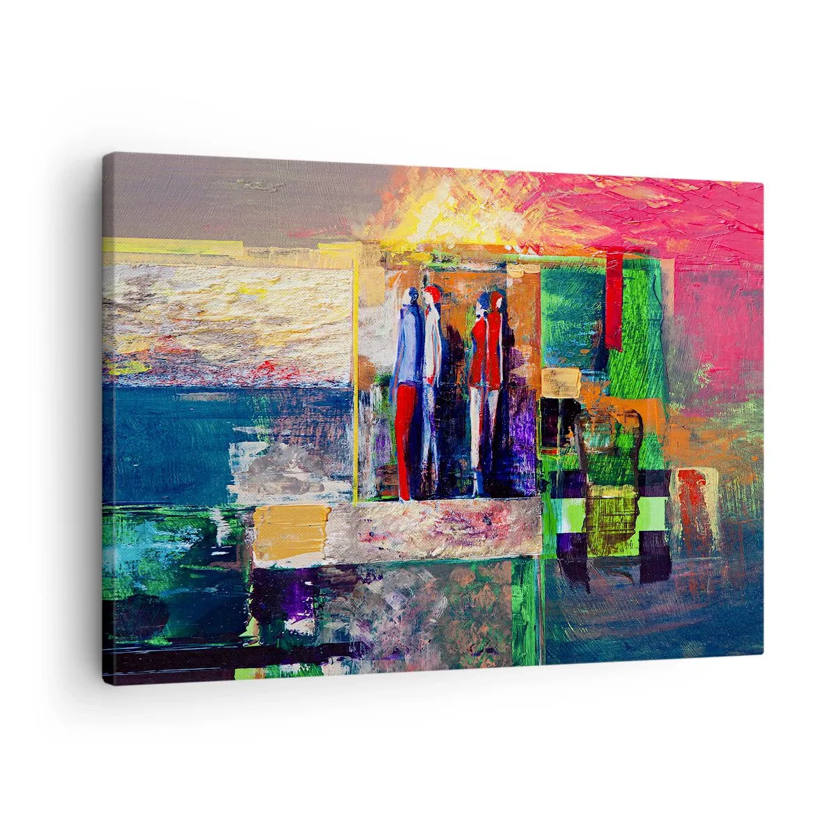 Vászonkép - Kapcsolatok és érzelmek - 70x50 cm