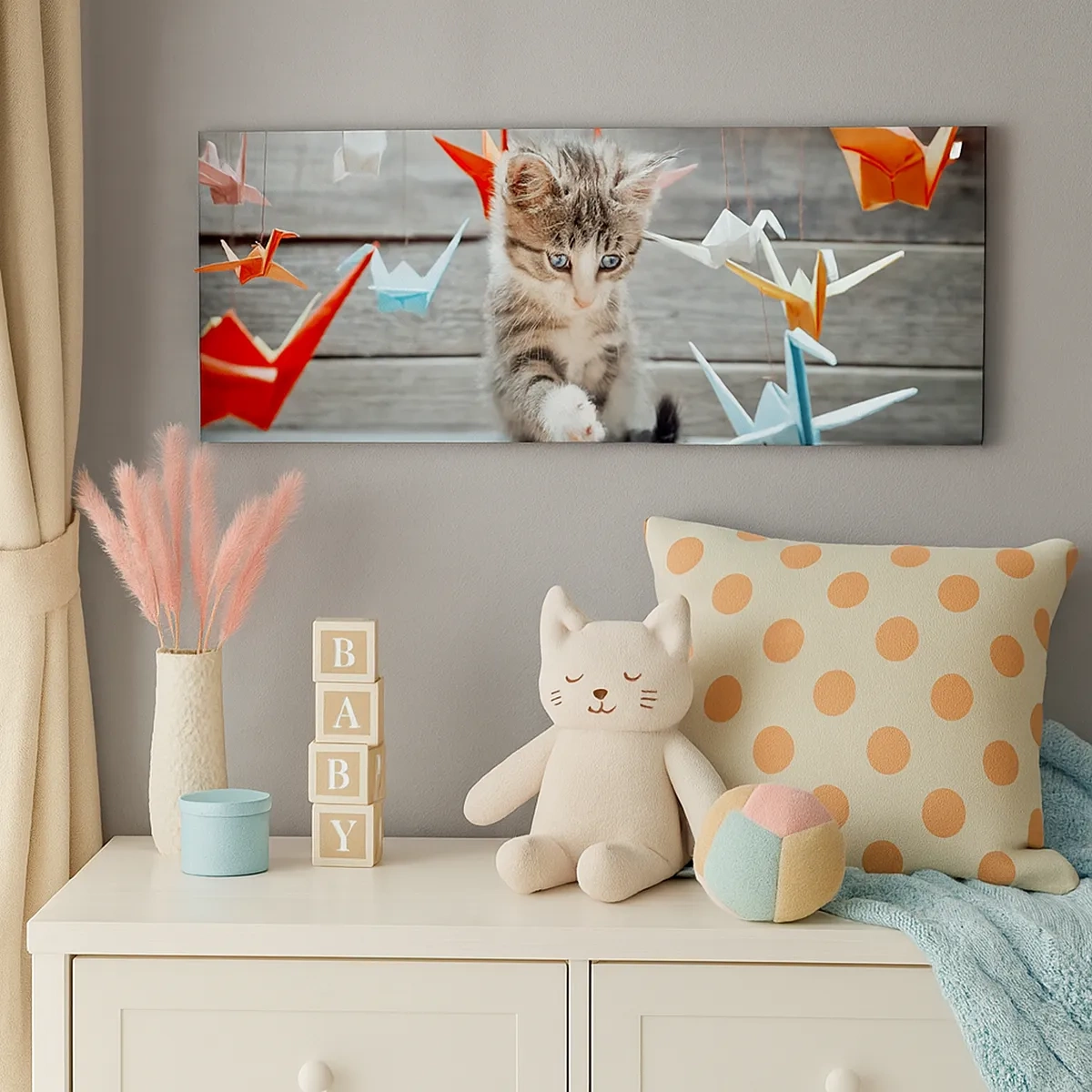 Vászonkép - Első lecke - 30x30 cm