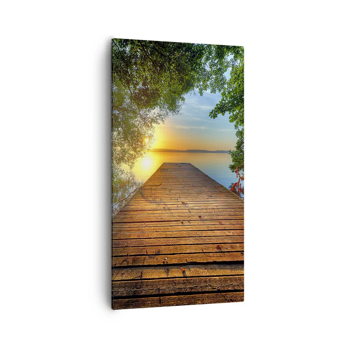 Vászonkép - Ne siess, ülj le - 55x100 cm