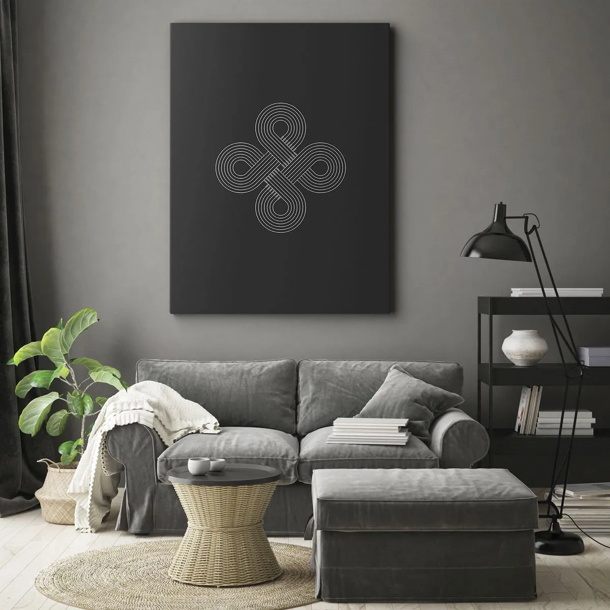 Vászonkép - Kelta szellemben - 50x70 cm