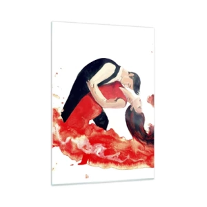 Üveg kép - Tango – érzéki hullám - 50x70 cm