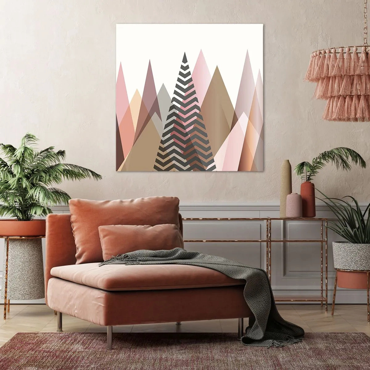 Vászonkép - Piramis nézet - 70x70 cm