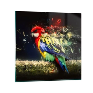 Üveg kép - A ragyogás hírnöke - 60x60 cm