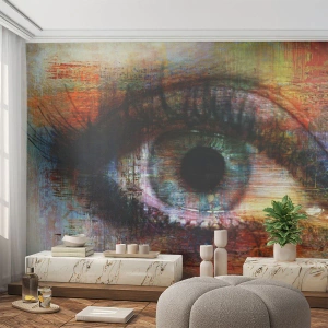 Fotótapéta Premium Sand - Beleláthatsz a lélekbe - Absztrakció, Szem, Darab - 100x70 cm