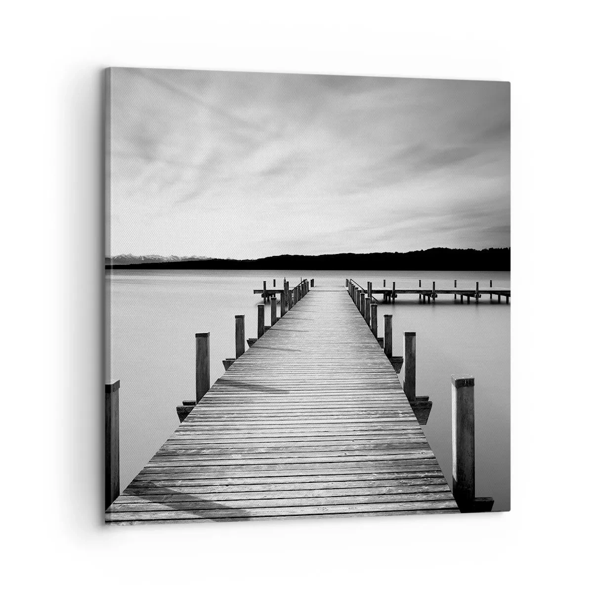 Vászonkép - A víznyelőnél - békében - 60x60 cm