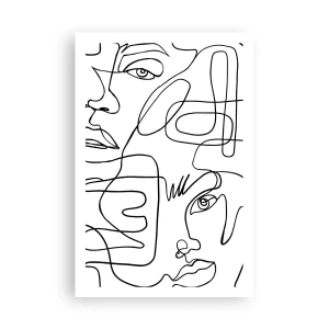 Poszter - Összegabalyodott érzelmekben - 61x91 cm