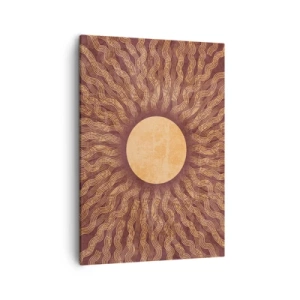 Vászonkép - A nap ikonja - 50x70 cm