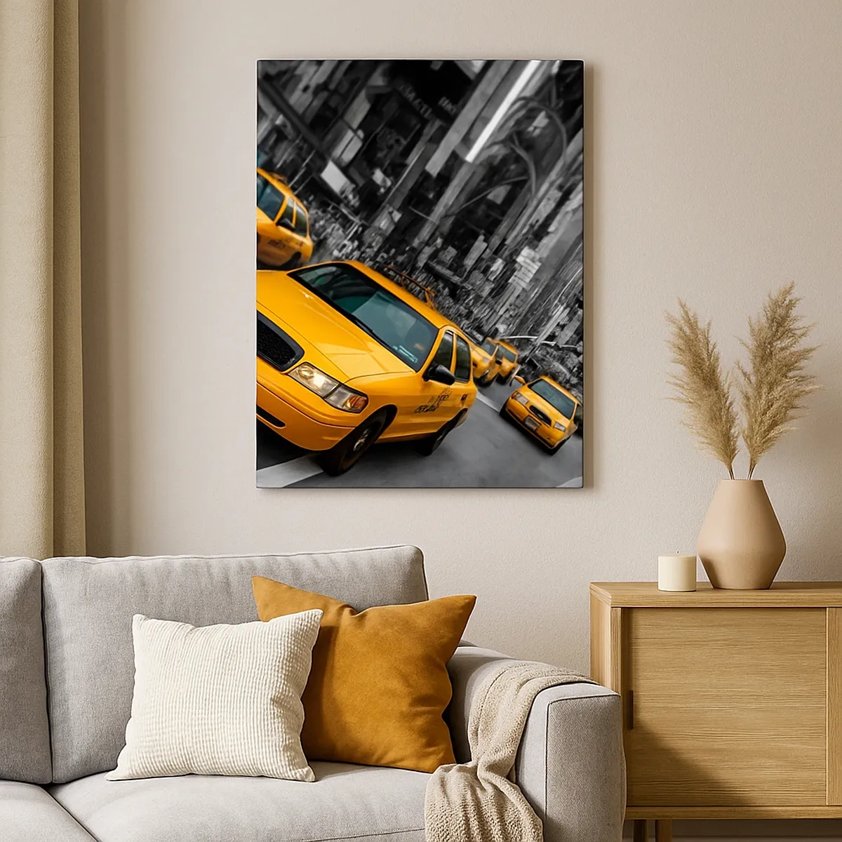 Vászonkép - New York-i napfény cseppjei - 50x70 cm