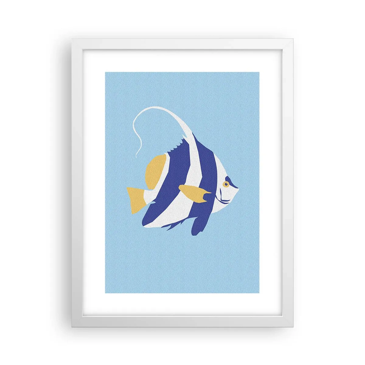 Poszter fekete keretben - Miss trópusi víz - 30x40 cm