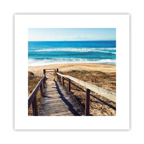 Poszter - Fuss! - 30x30 cm