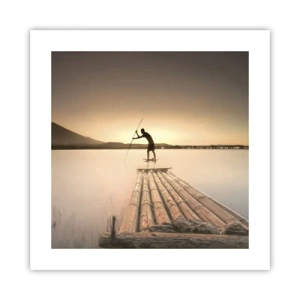 Poszter - Pihenés előtt - 40x40 cm