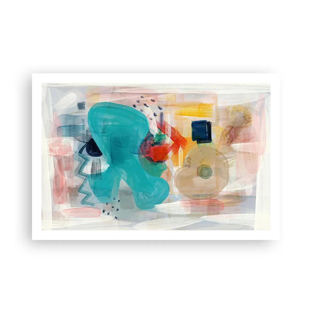 Poszter - Színes játék - 91x61 cm