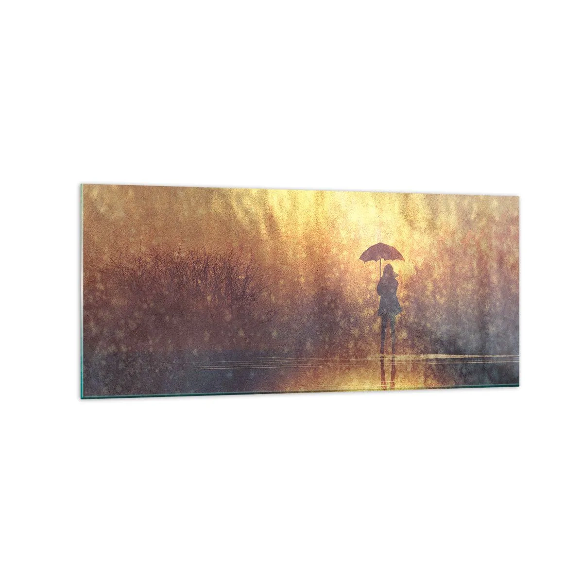 Üveg kép - Érzem, hogy valaki engem néz - 120x50 cm