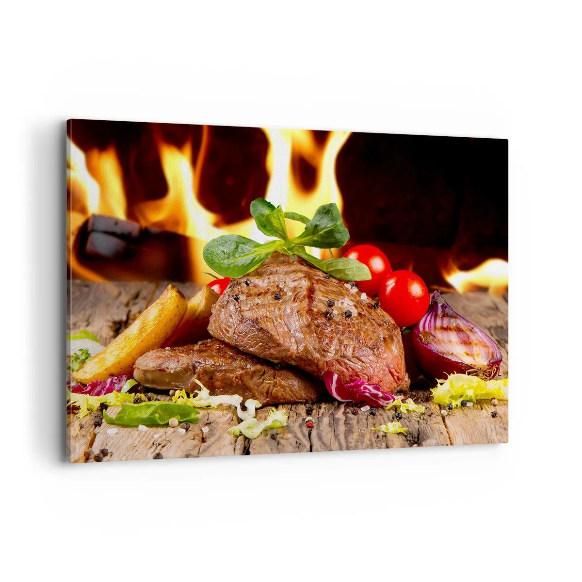 Vászonkép - Parázzsal elővarázsolva - 100x70 cm