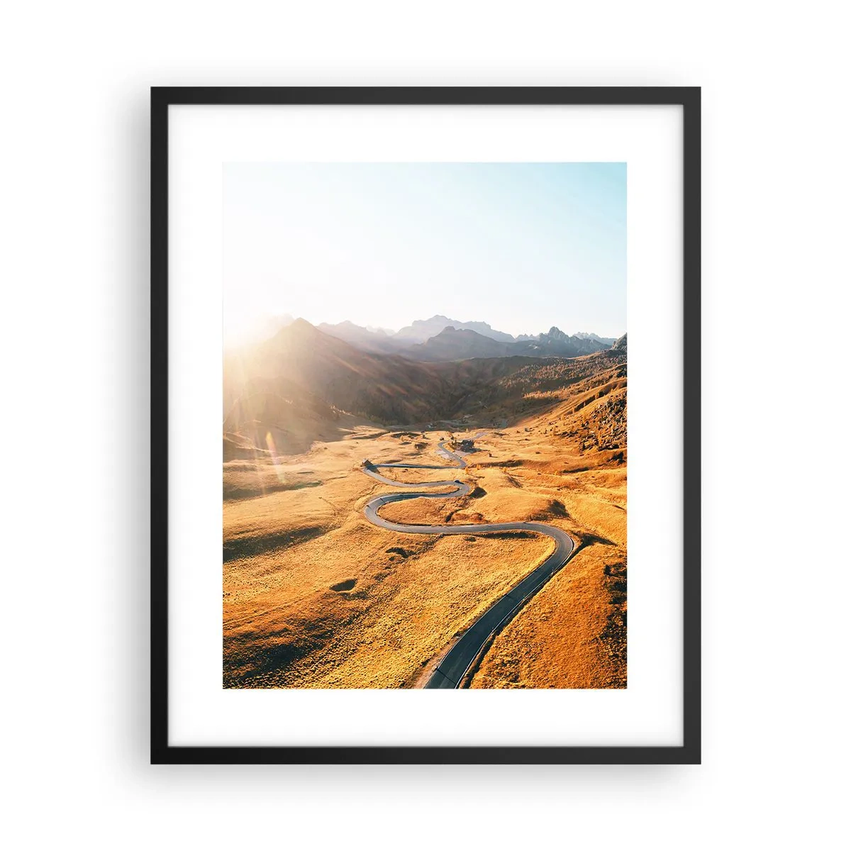 Poszter fehér keretben - Egy arany völgyben - 40x50 cm