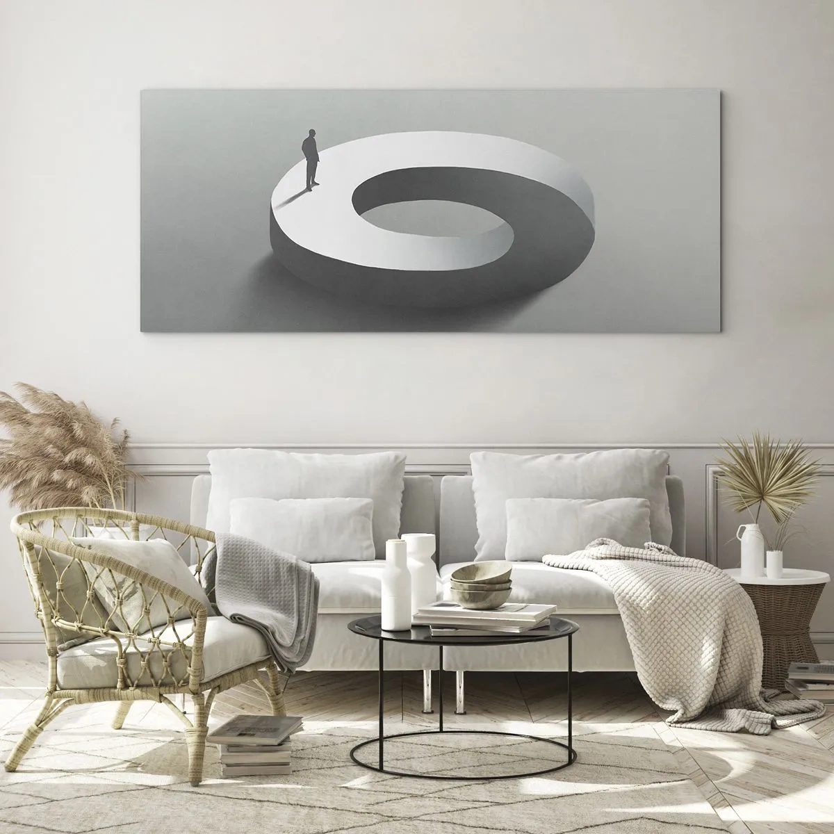 Üveg kép - És bölcsnek lenni - 100x40 cm