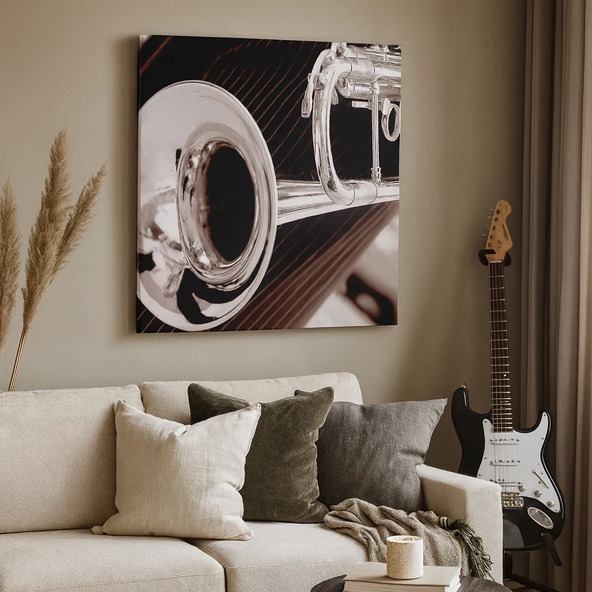 Vászonkép - Zenei utazás az 1930-as évekbe - 30x30 cm