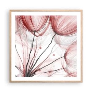 Poszter világos tölgy keretben - Felszállás előtt - 60x60 cm