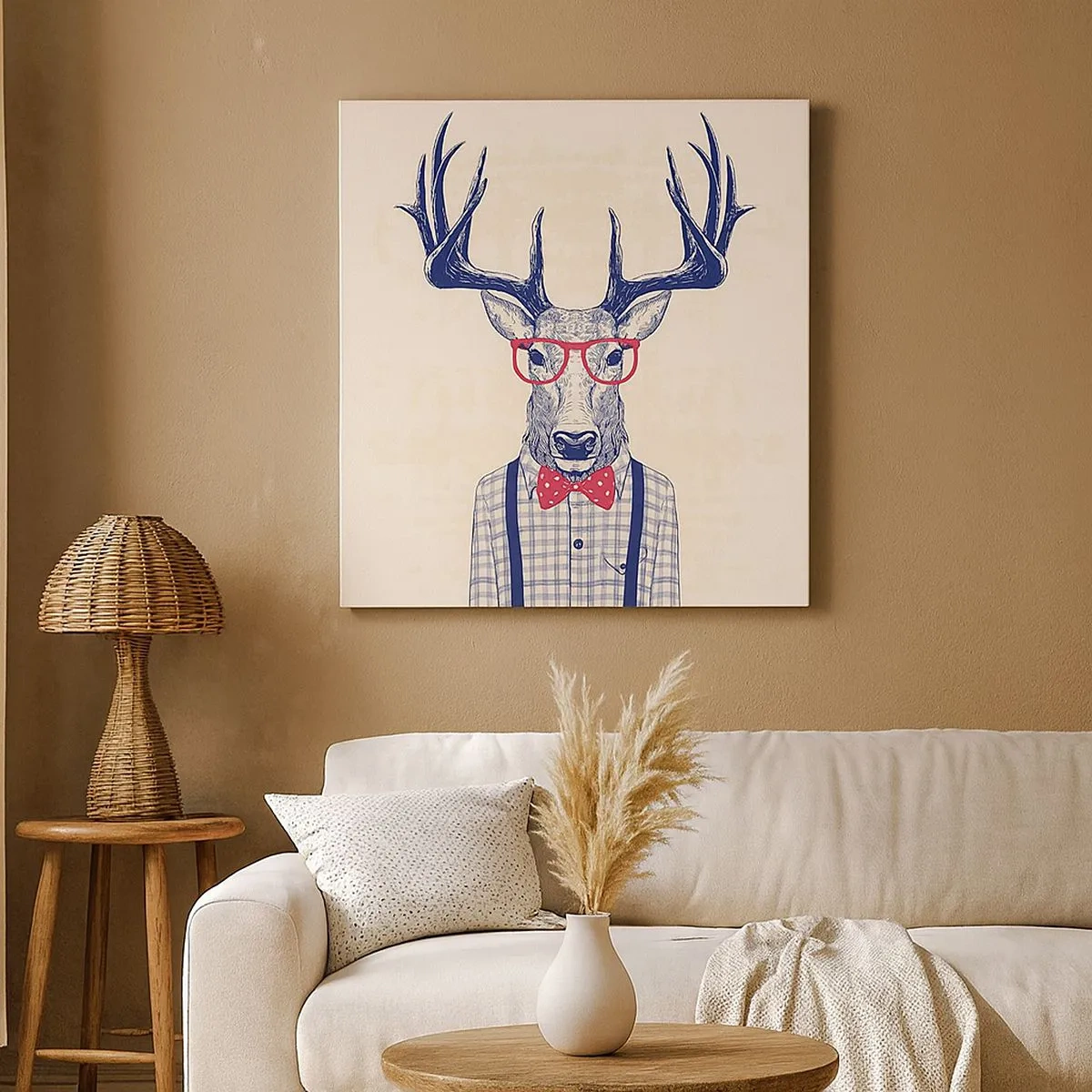 Vászonkép - Mókás extravagancia - 30x30 cm