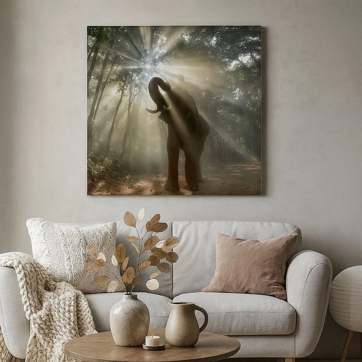 Vászonkép - A szerencsecsillag alatt - 30x30 cm