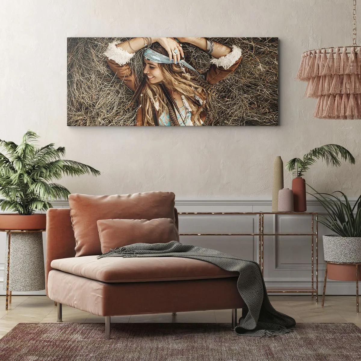 Vászonkép - Útban a szerelem nyara felé - 160x50 cm