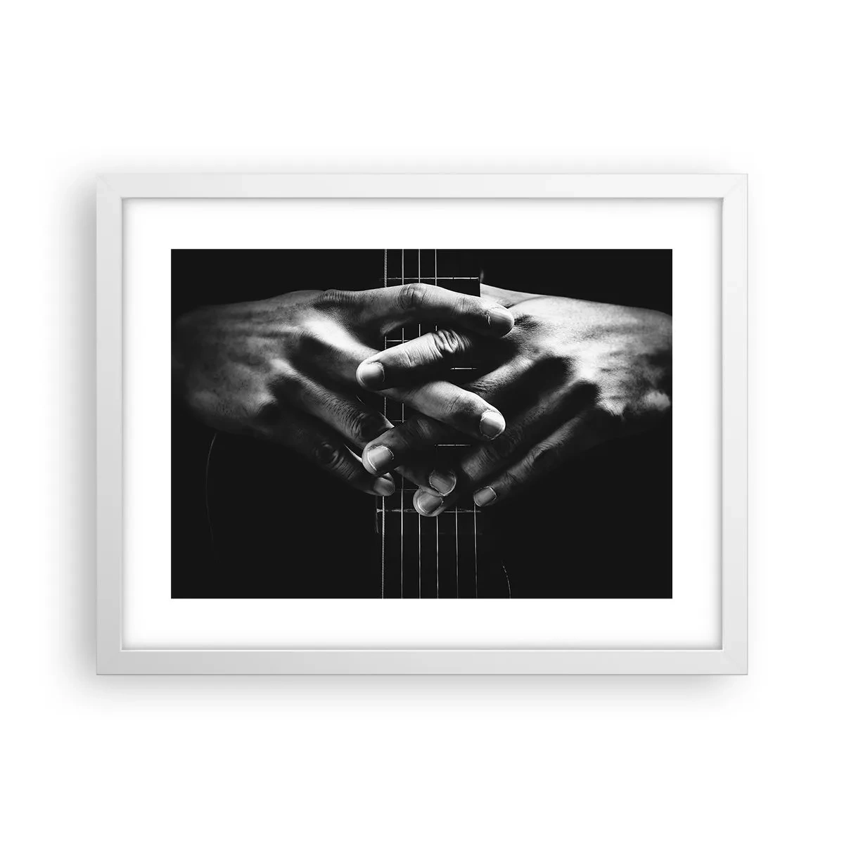 Poszter fekete keretben - Művész imája - 40x30 cm