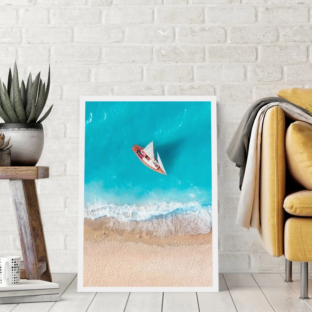 Poszter - A kék és az arany határán - 70x100 cm