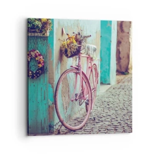 Vászonkép - Mindjárt visszajövök - 70x70 cm