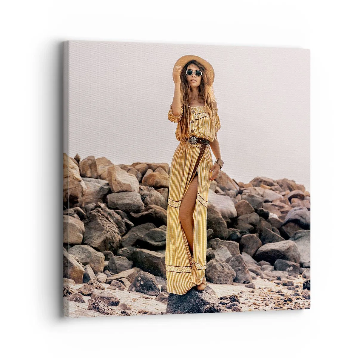 Vászonkép - A kövek varázsa - 30x30 cm