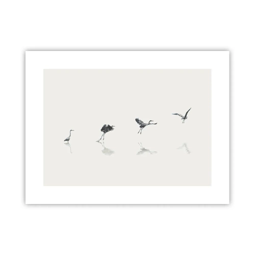 Poszter - Négy egyszerű lépés - 40x30 cm