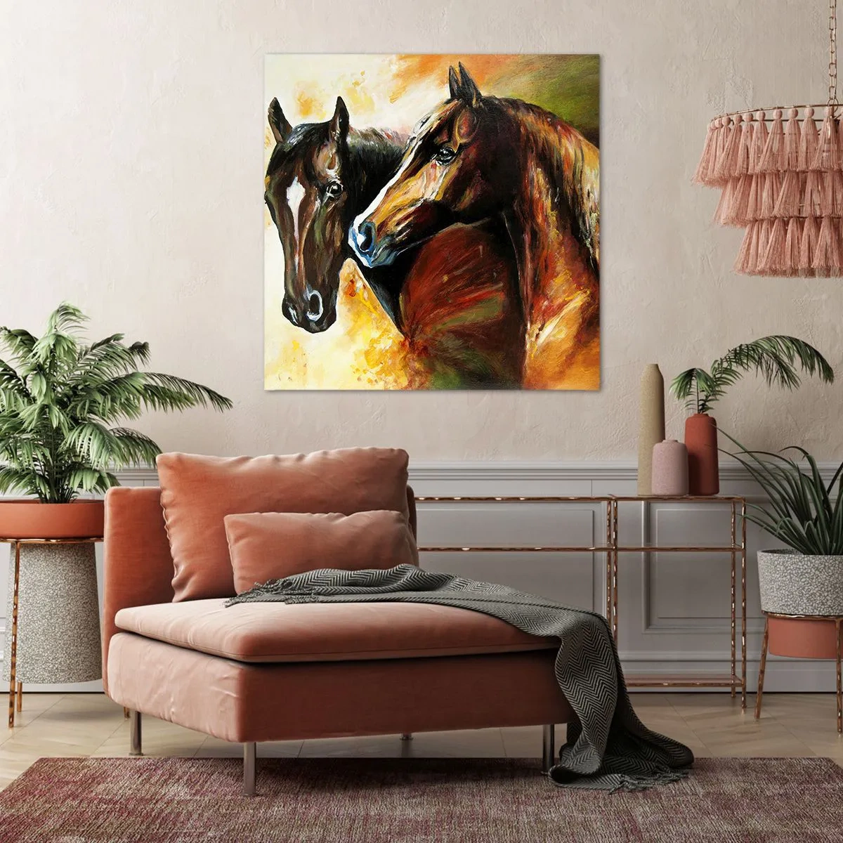 Vászonkép - Kétszer annyi sárm - 30x30 cm