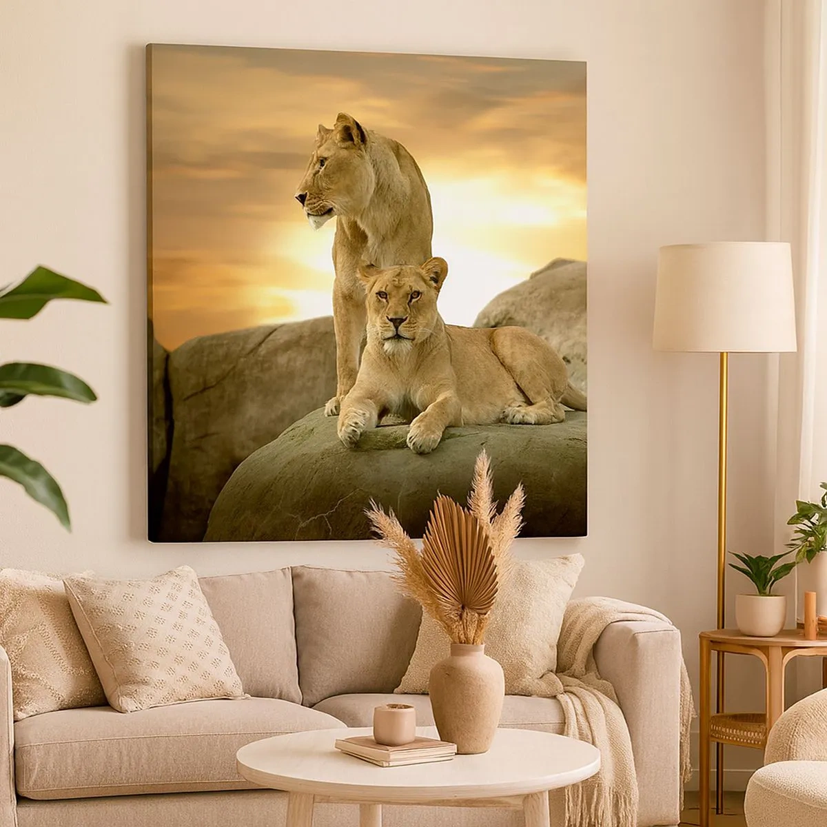 Vászonkép - Királyi felség - 30x30 cm