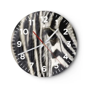 Falióra, Óra - Csíkos portré - 30x30 cm