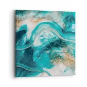 Vászonkép - Az arany folyó - 40x40 cm