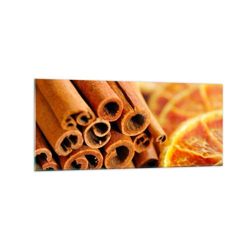 Üveg kép - Érzed az aromát? - 120x50 cm