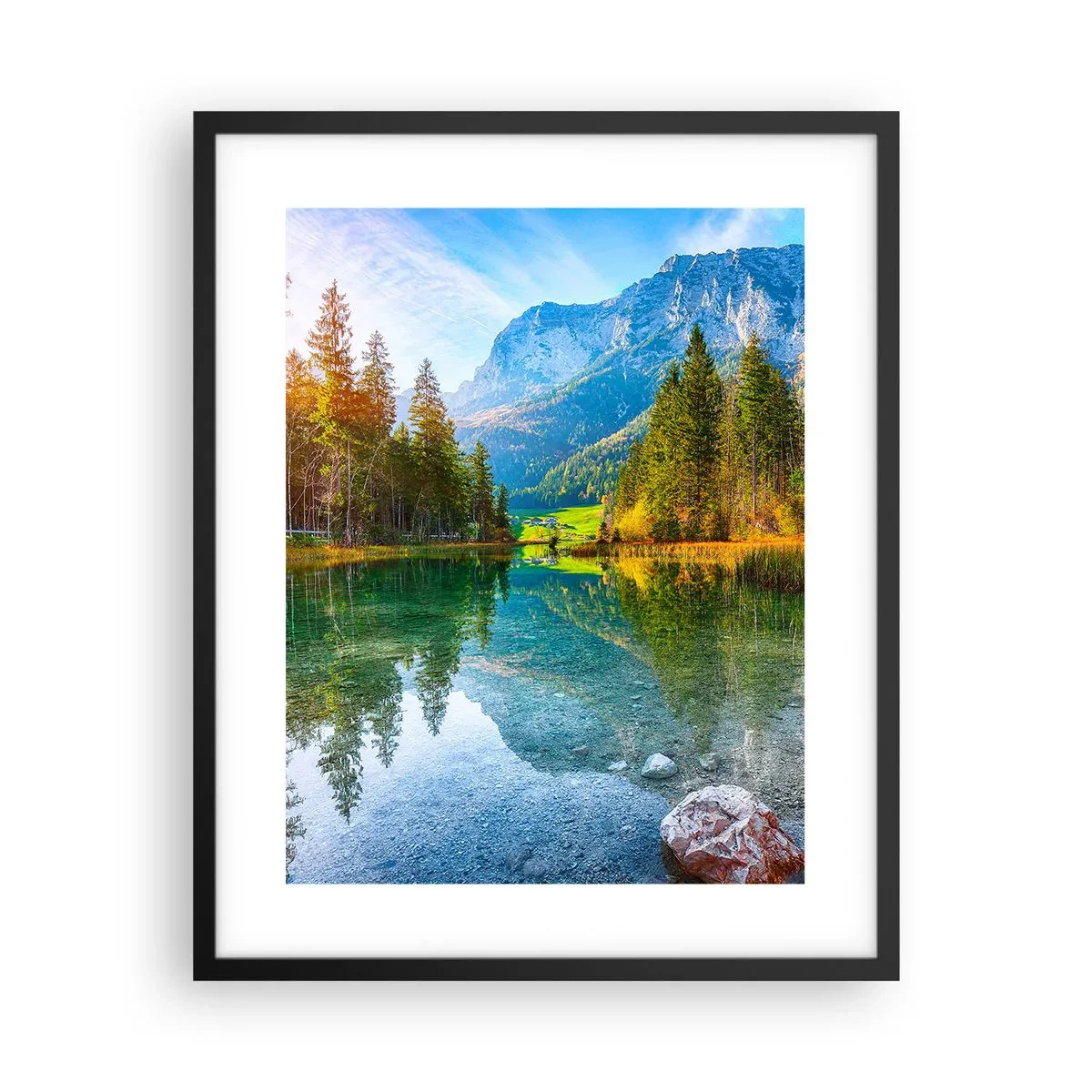 Poszter fehér keretben - Az ősz enyhesége - 40x50 cm